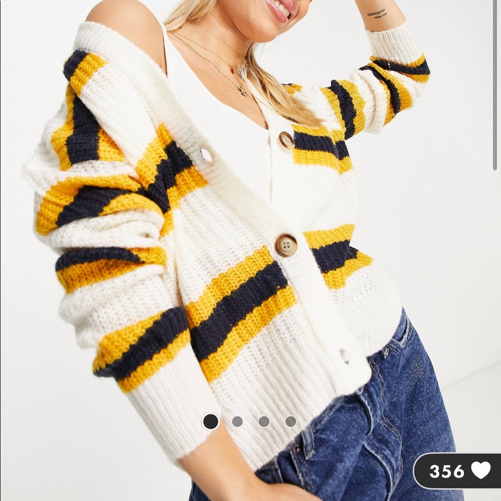 Striped Cardigan